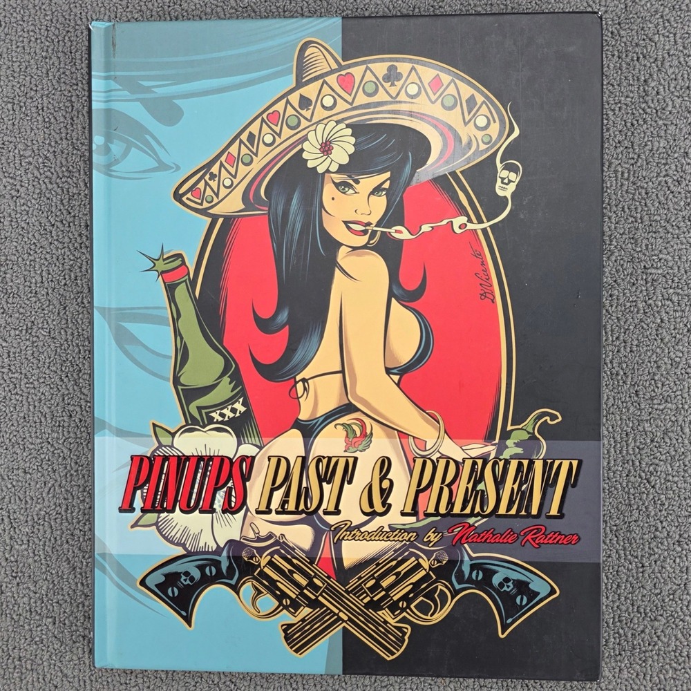 Pinups Past & Present Art Book Nathalie Rattner Retro Illustration HC
